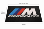 BMW M Performance Garage Mat | Premium Logo Rug 5x7 ft