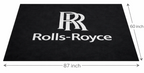 Rolls-Royce Garage Mat | Premium Logo Rug 5x7 ft