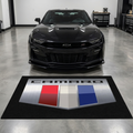 Camaro garage mat premium logo rug 5x7 ft – Luxe Garage Lab