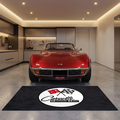 Corvette Sting Ray garage mat premium logo rug 5x7 ft – Luxe Garage Lab