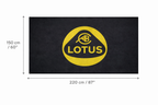 Lotus Garage Mat | Premium Logo Rug 5x7 ft