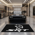 Dodge SRT Hellcat garage mat premium logo rug 5x7 ft – Luxe Garage Lab