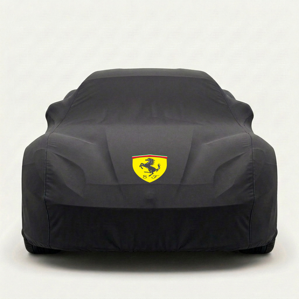 Ferrari indoor car cover custom fit tailored – Luxe Garage Lab