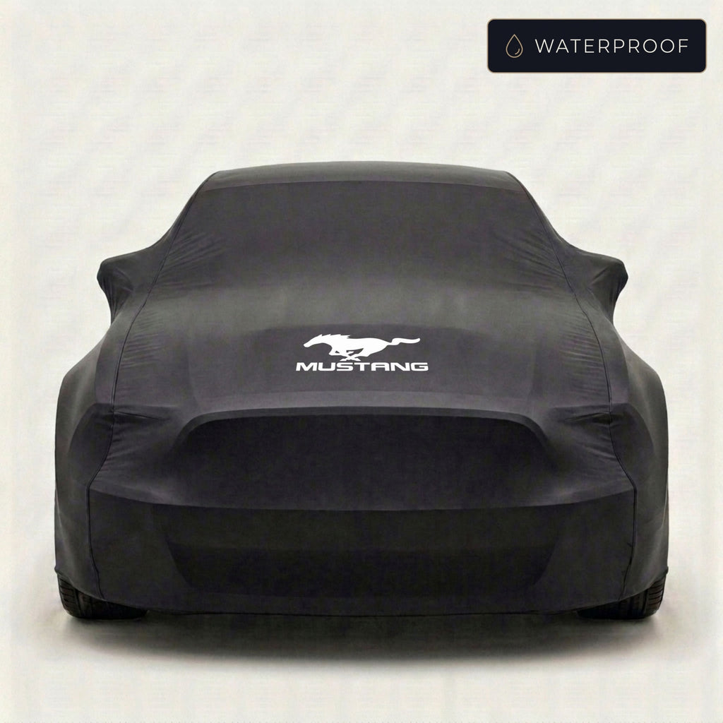 Ford Mustang outdoor car cover custom fit waterproof – Luxe Garage Lab