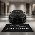 Jaguar garage mat premium logo rug 5x7 ft – Luxe Garage Lab