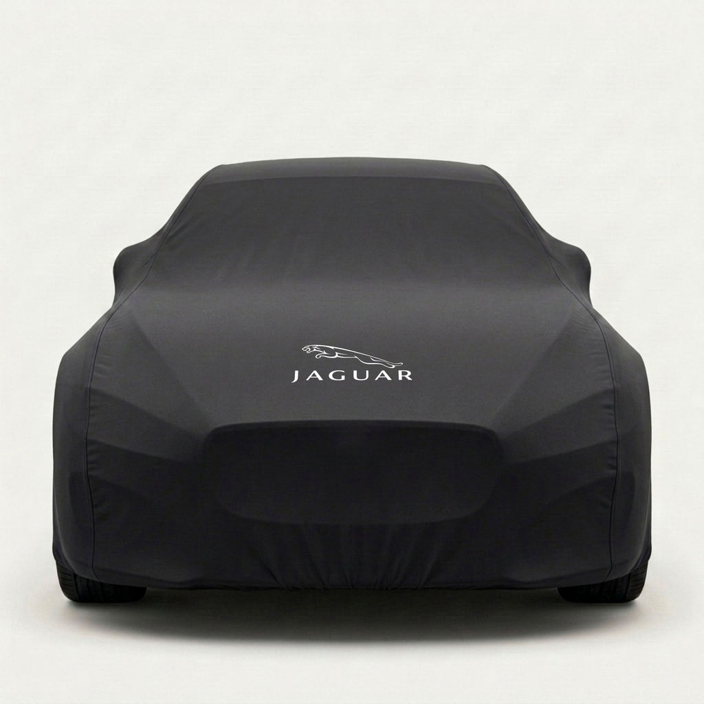 Jaguar indoor car cover custom fit tailored – Luxe Garage Lab