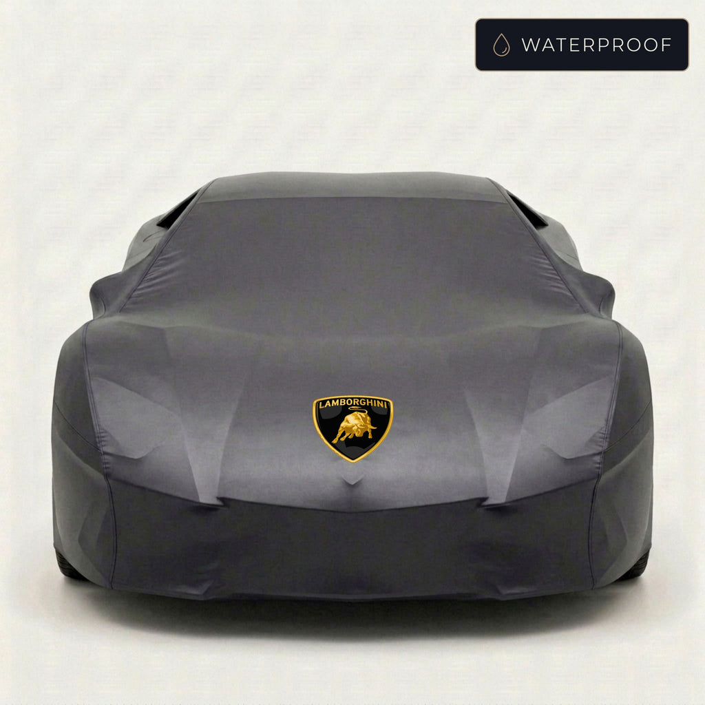 Lamborghini outdoor car cover custom fit waterproof – Luxe Garage Lab