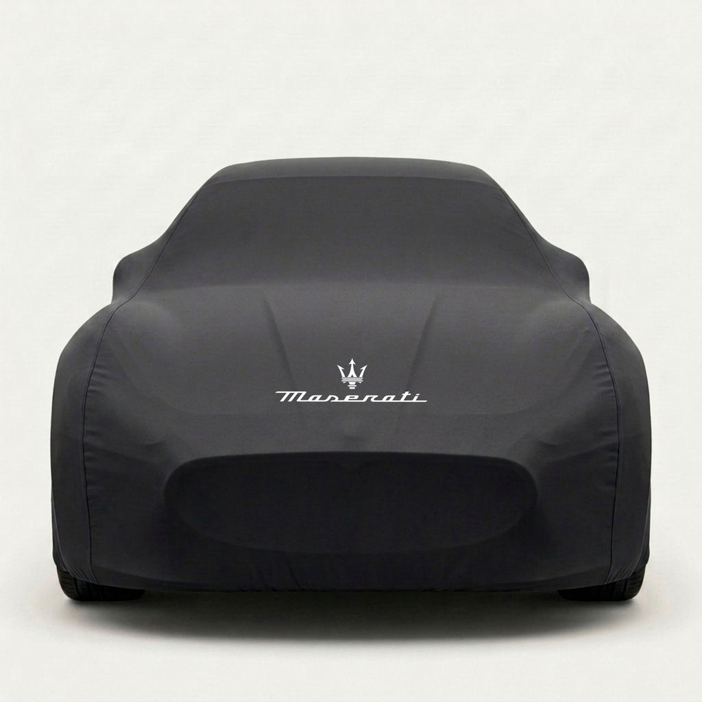 Maserati indoor car cover custom fit tailored – Luxe Garage Lab