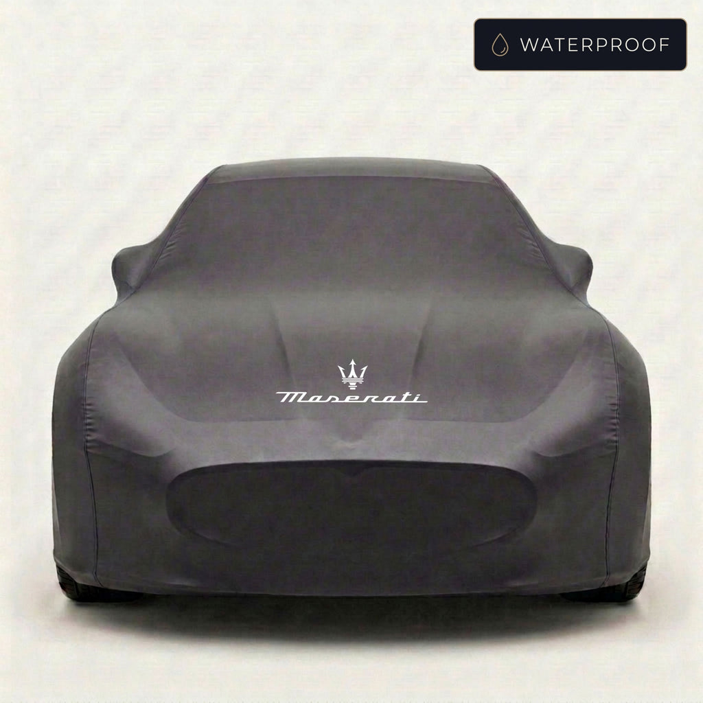 Maserati outdoor car cover custom fit waterproof – Luxe Garage Lab