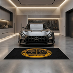 Mercedes-AMG Affalterbach garage mat premium logo rug 5x7 ft – Luxe Garage Lab