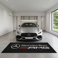 Mercedes-Benz AMG garage mat premium logo rug 5x7 ft – Luxe Garage Lab