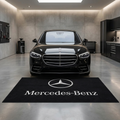 Mercedes-Benz garage mat premium logo rug 5x7 ft – Luxe Garage Lab