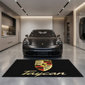 Porsche Taycan garage mat premium logo rug 5x7 ft – Luxe Garage Lab